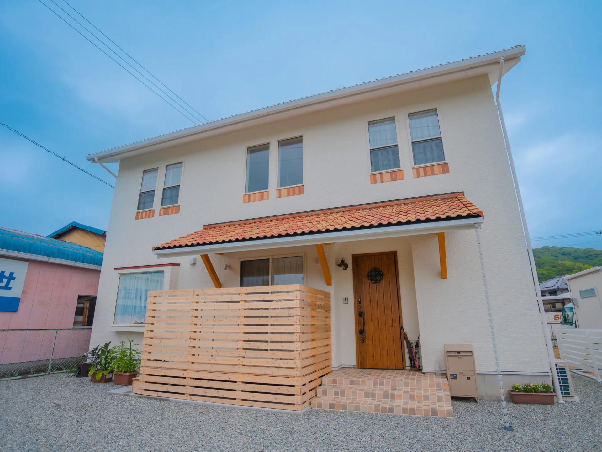 オレンジ屋根のカワイイ長期優良住宅