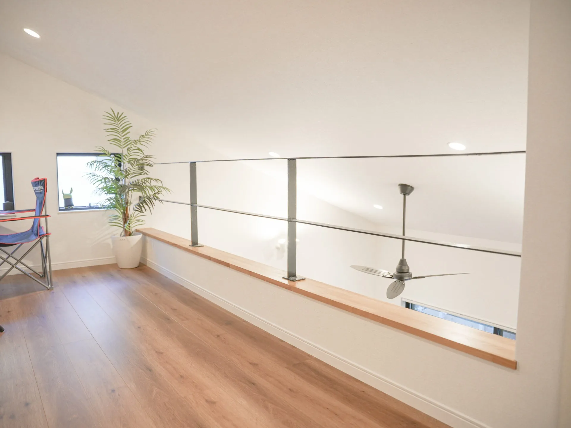 「趣味室」を備えた1.5階建て住宅