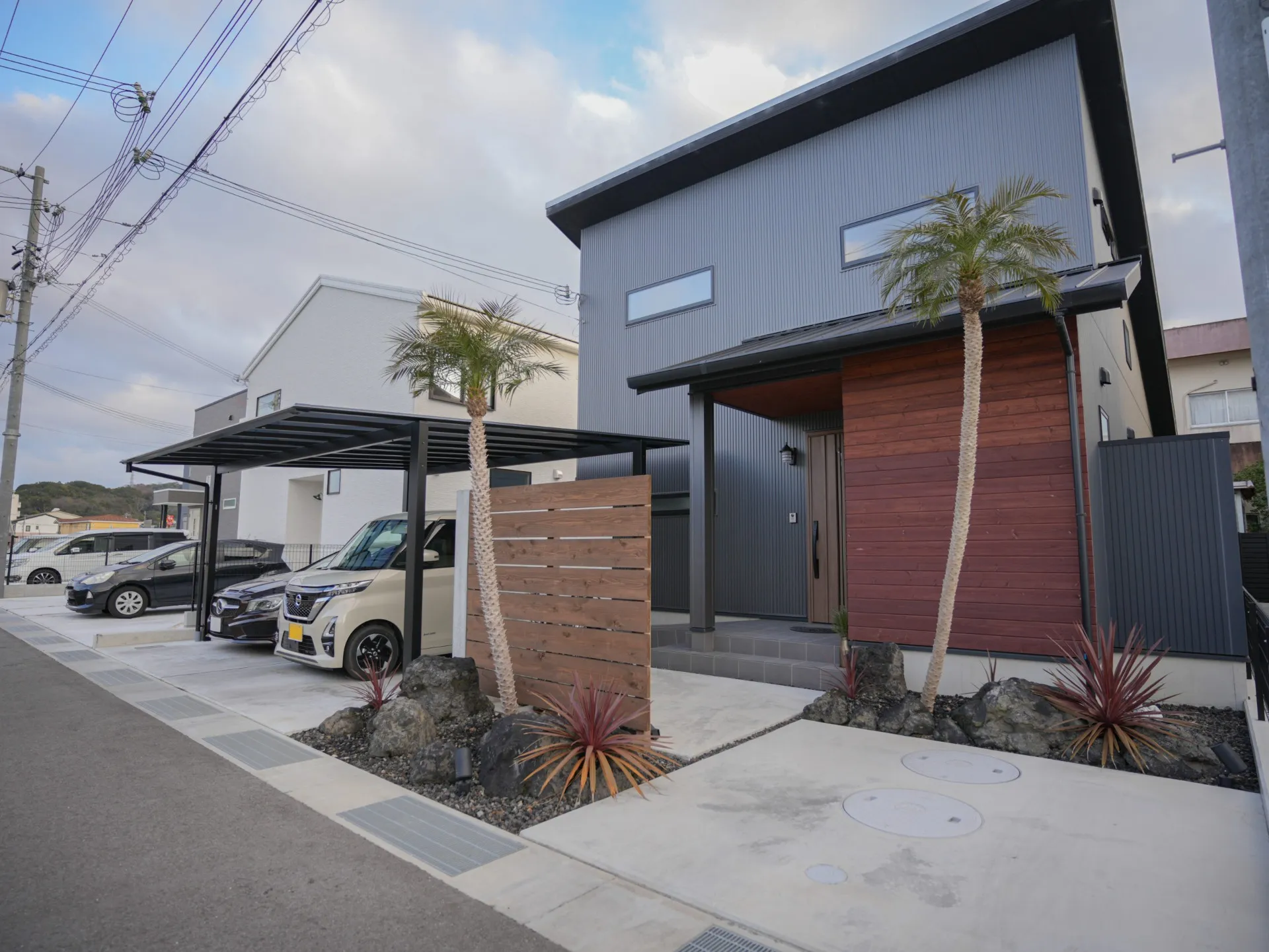 「趣味室」を備えた1.5階建て住宅