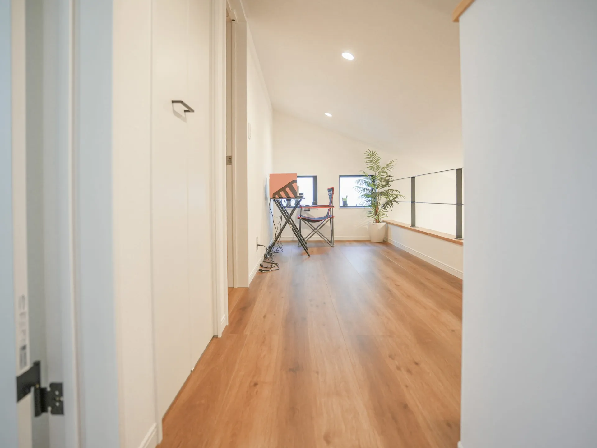 「趣味室」を備えた1.5階建て住宅