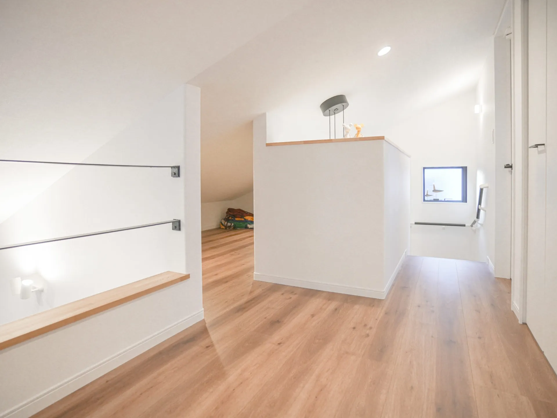 「趣味室」を備えた1.5階建て住宅